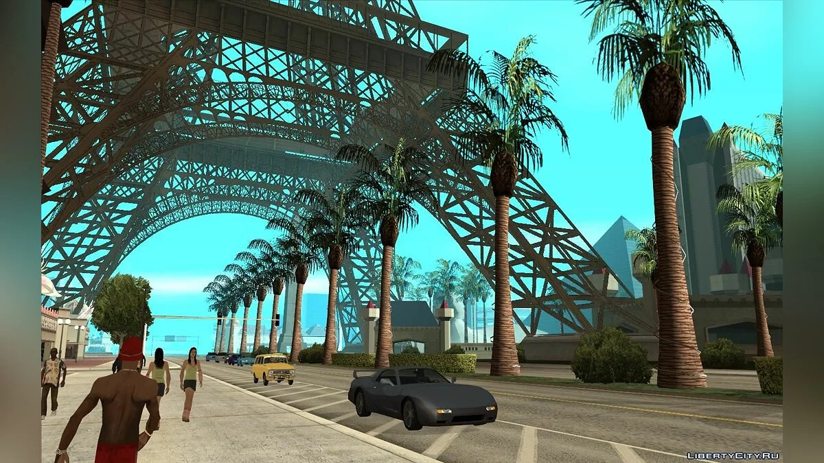 Эйфелева башня / GTA San Andreas