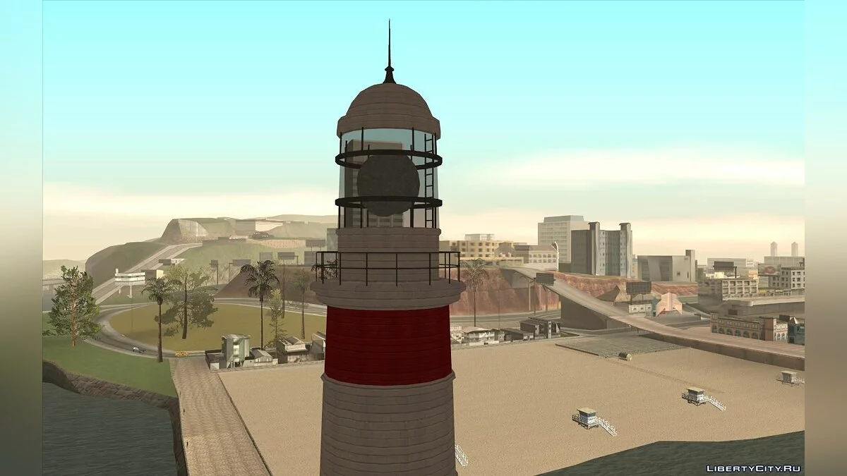 Маяк из игры Baumaschinen-Simulator 2012 / GTA San Andreas