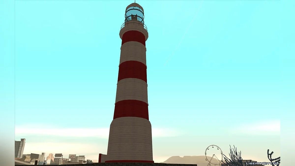 Маяк из игры Baumaschinen-Simulator 2012 / GTA San Andreas