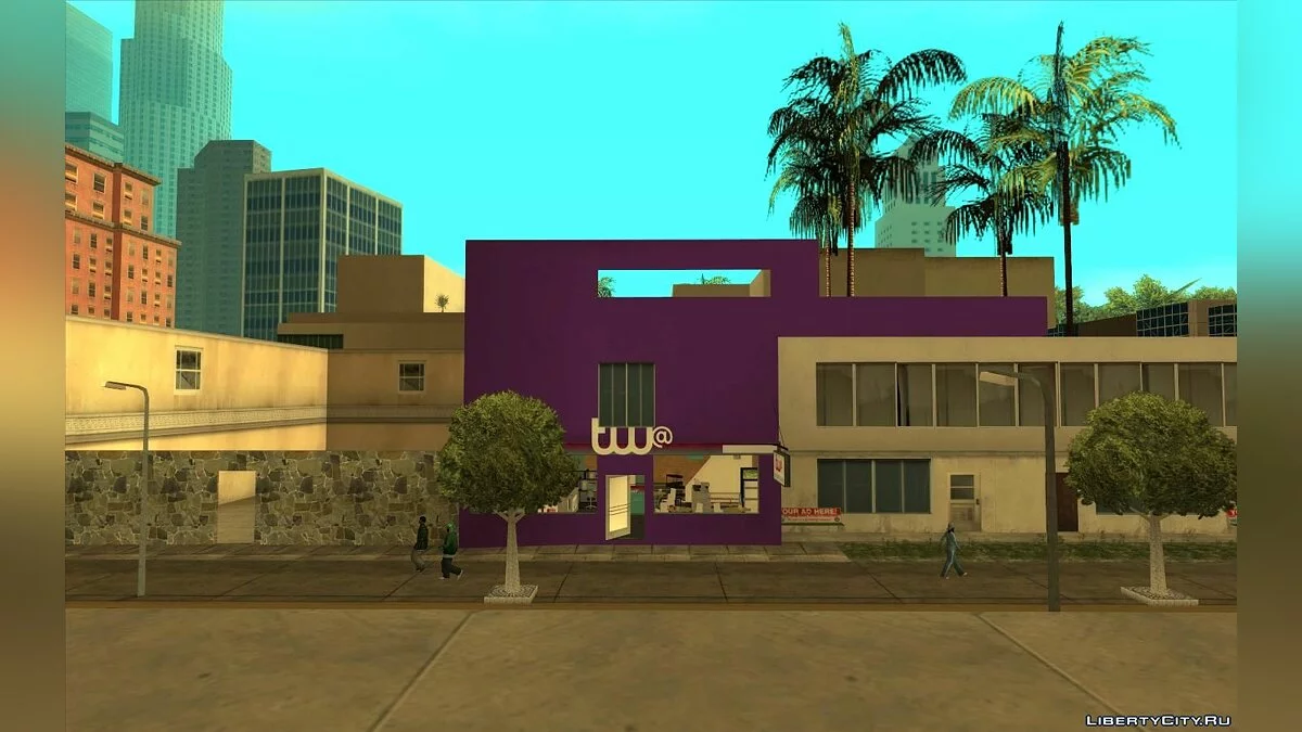 Интернет-кафе из GTA 4 / GTA San Andreas