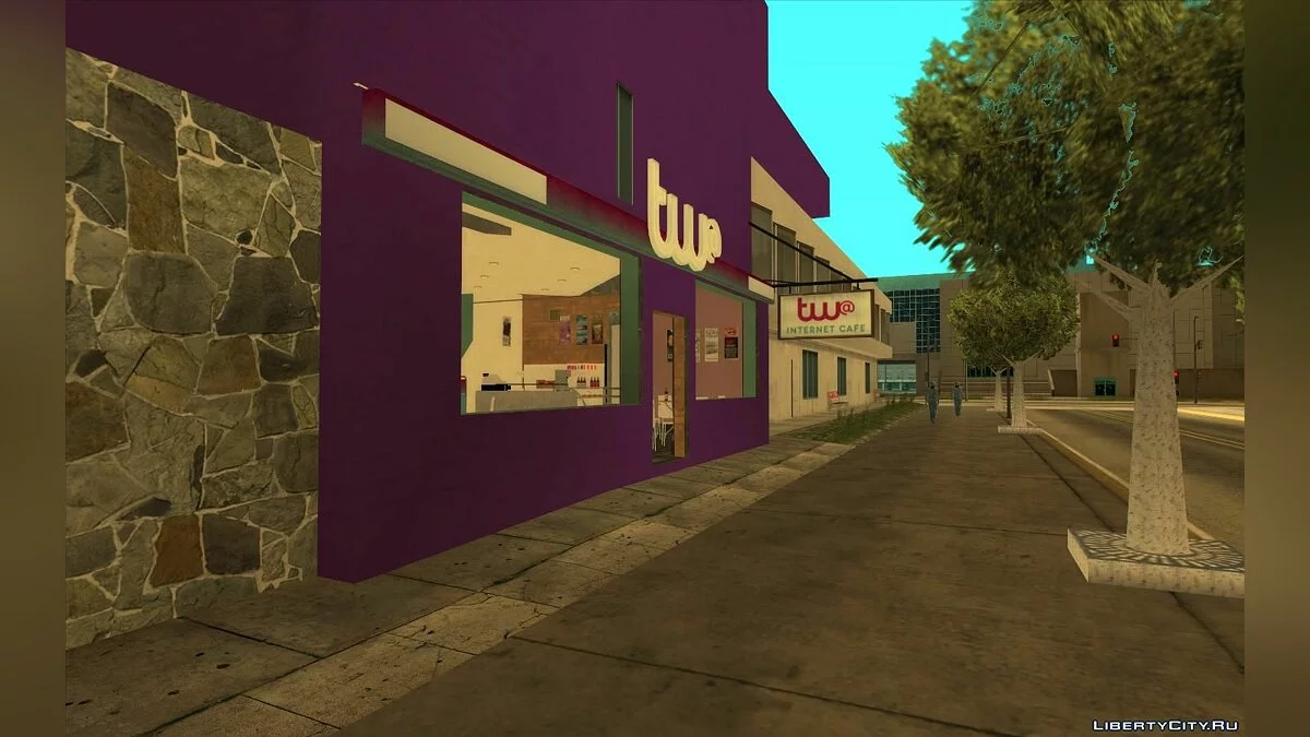 Интернет-кафе из GTA 4 / GTA San Andreas