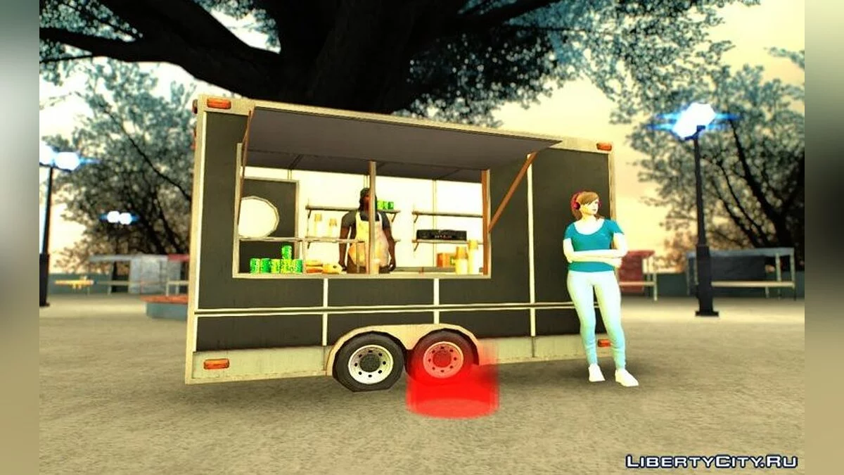 Ларьки с фастфудом из GTA 5 / GTA San Andreas