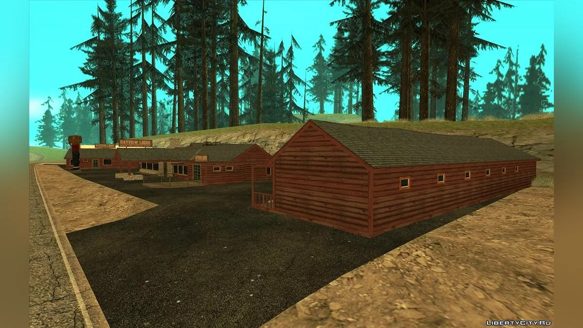 Lodge Bayview из GTA 5 / GTA San Andreas