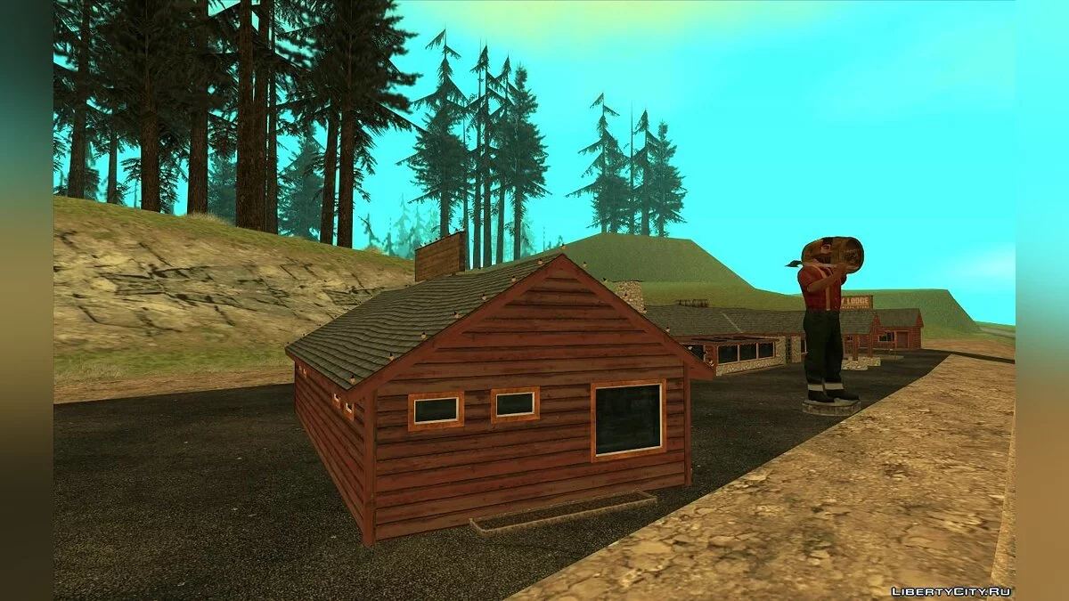 Lodge Bayview из GTA 5 / GTA San Andreas
