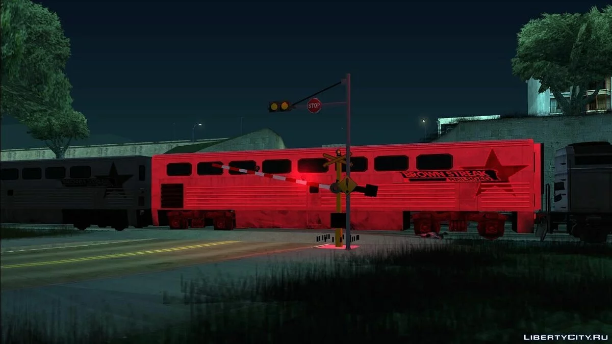 Новые устройства заграждения переезда / GTA San Andreas