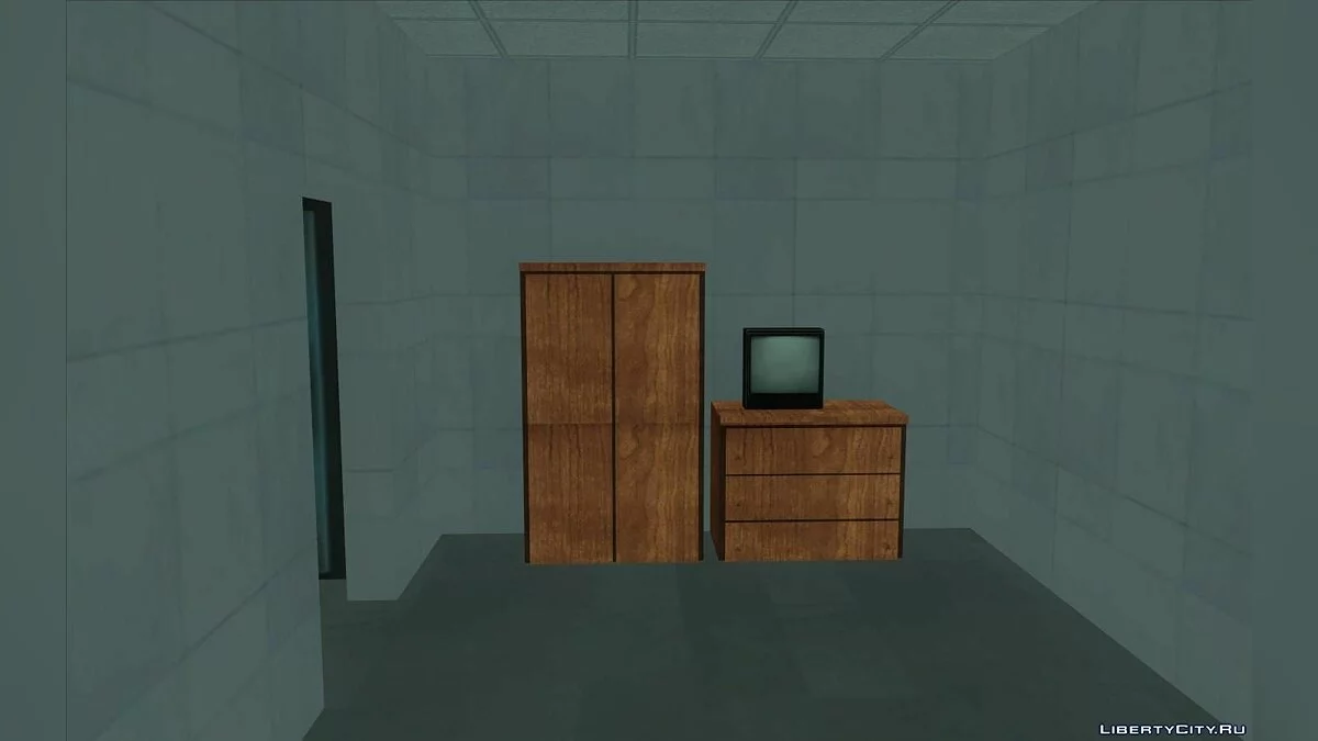 Новый дом для сохранения в Парадизо (гараж и интерьер) V1.0 / GTA San Andreas