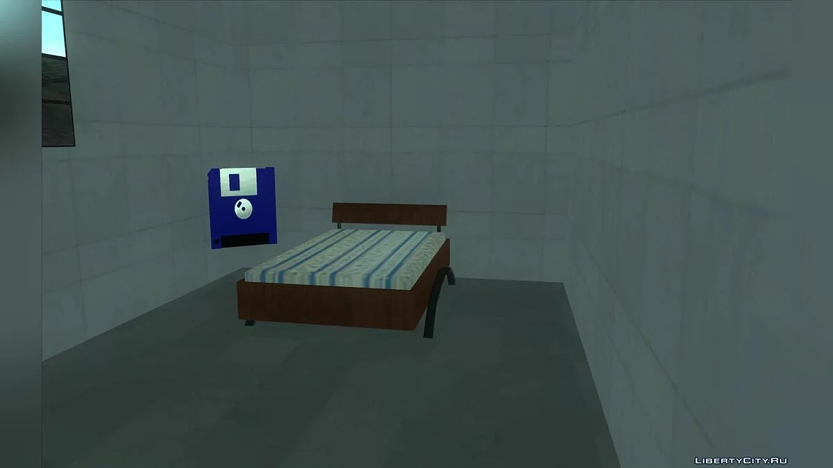 Новый дом для сохранения в Парадизо (гараж и интерьер) V1.0 / GTA San Andreas
