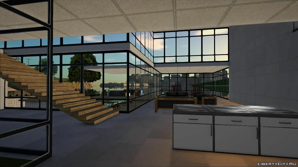 Вилла (Интерьер, сохранение, гараж) V1 / GTA San Andreas