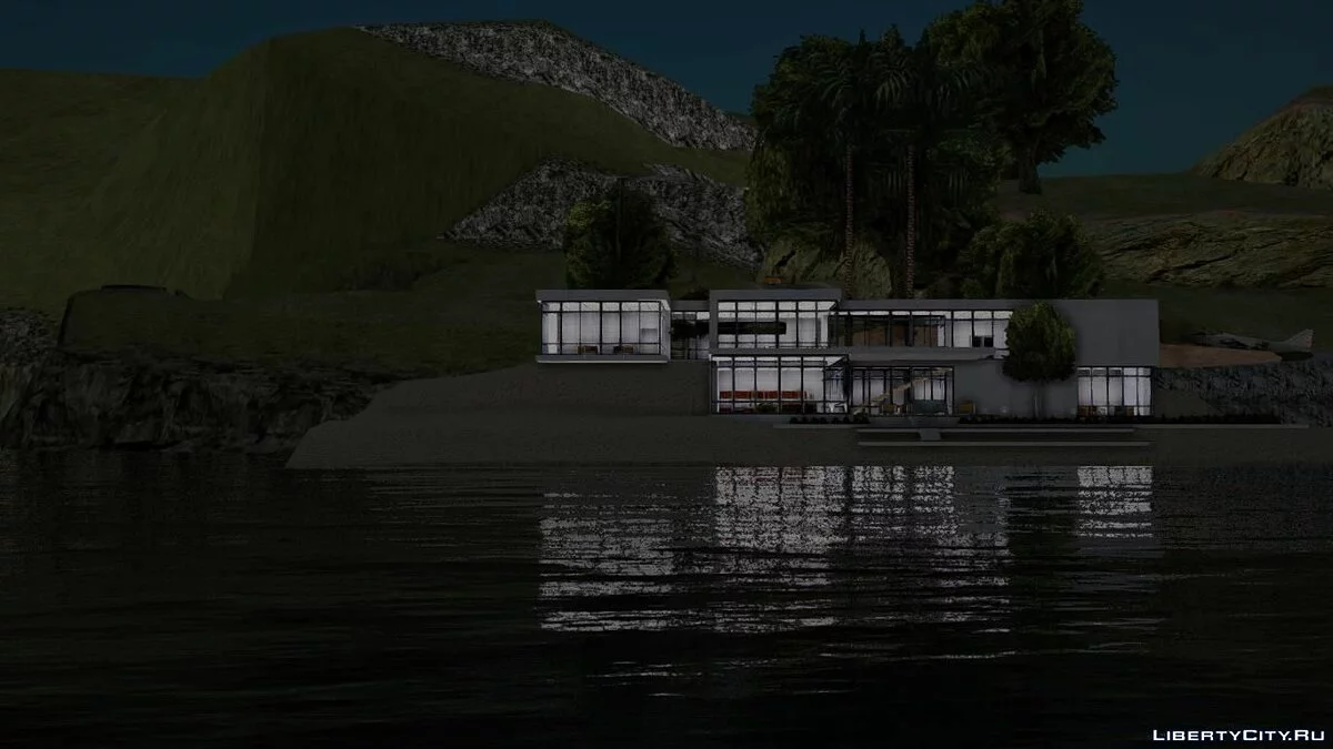Вилла (Интерьер, сохранение, гараж) V1 / GTA San Andreas