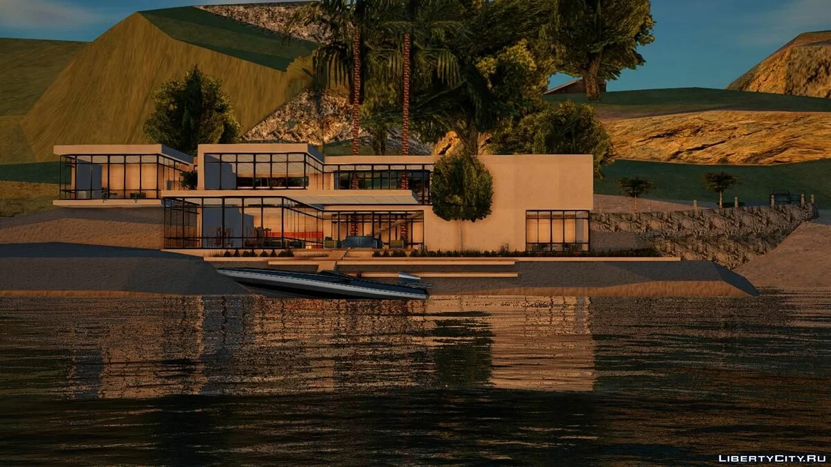 Вилла (Интерьер, сохранение, гараж) V1 / GTA San Andreas