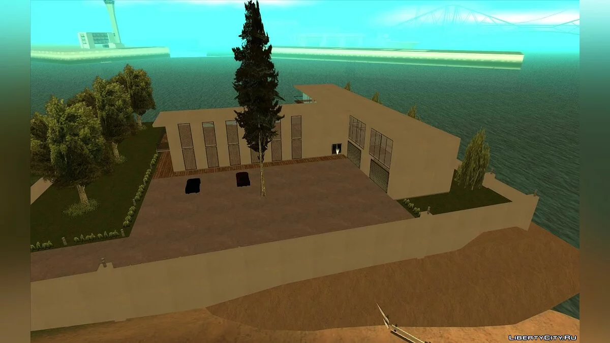 Вилла (Интерьер, сохранение, гараж) / GTA San Andreas
