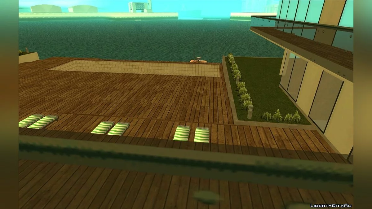 Вилла (Интерьер, сохранение, гараж) / GTA San Andreas
