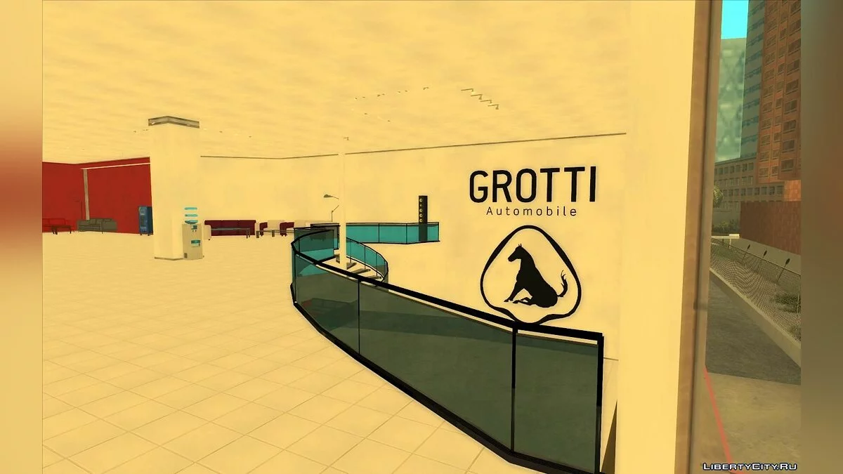 Выставочный зал Grotti из GTA 4 / GTA San Andreas