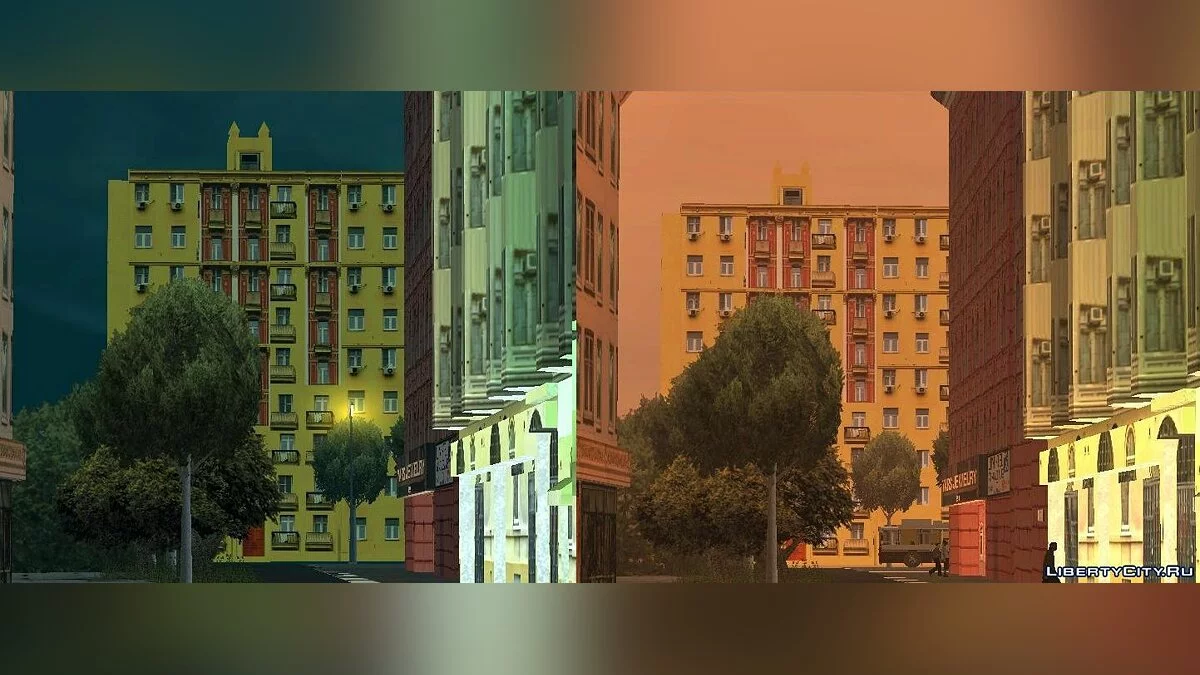 Сталинский дом 40х годов из Москвы / GTA San Andreas