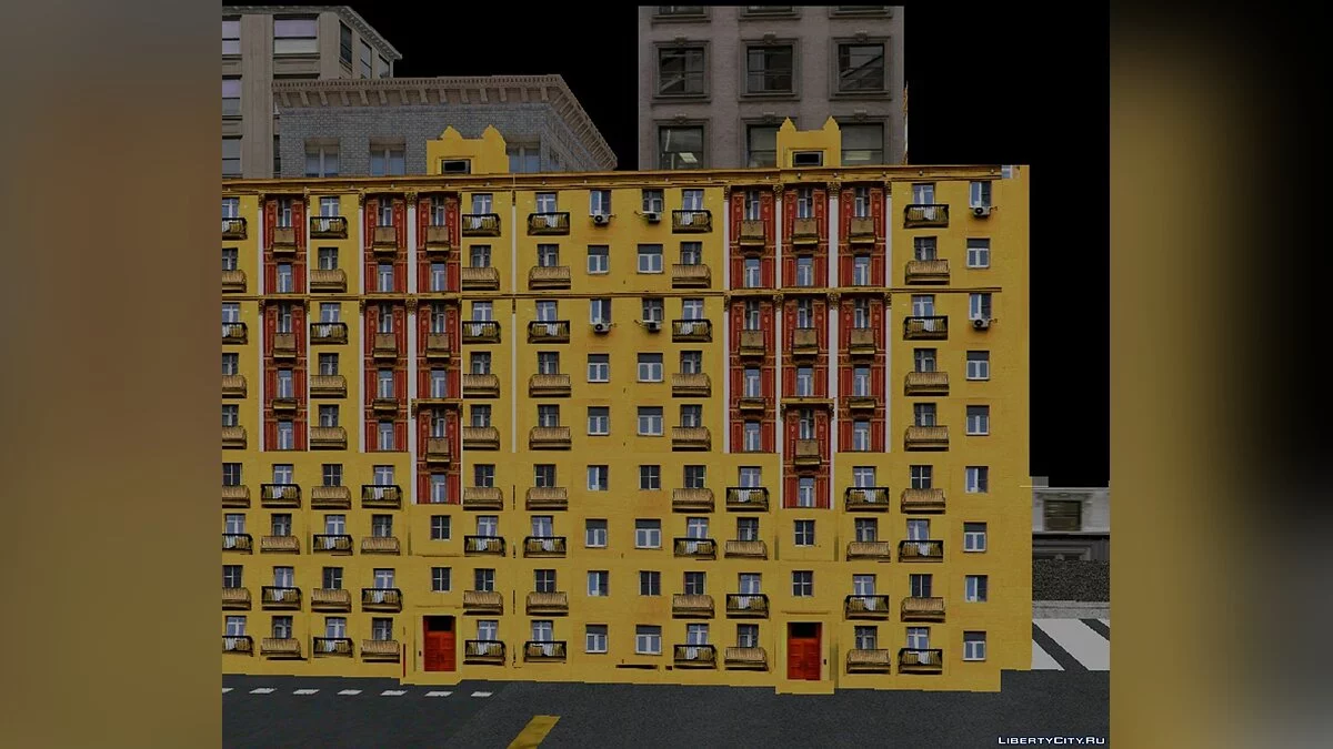 Сталинский дом 40х годов из Москвы / GTA San Andreas