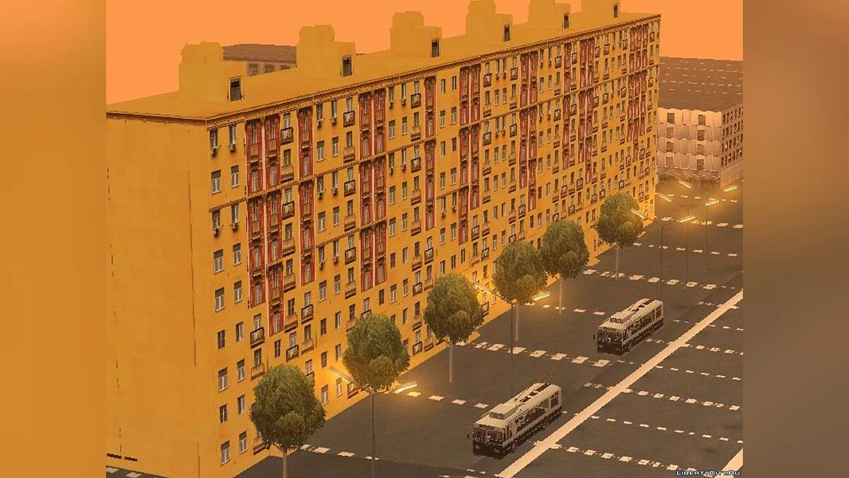 Сталинский дом 40х годов из Москвы / GTA San Andreas