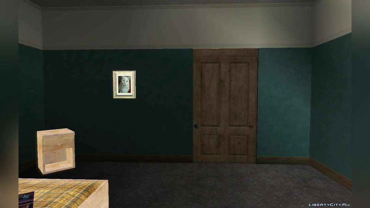 Дверь в спальню Сиджея / GTA San Andreas