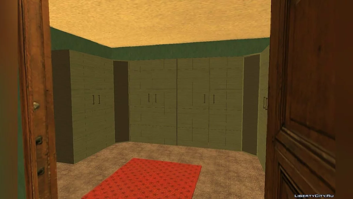 Новый дом Сиджея на Grove Street в стиле GTA 5 / GTA San Andreas