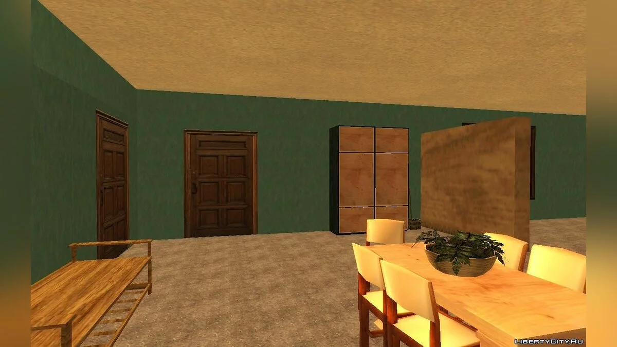Новый дом Сиджея на Grove Street в стиле GTA 5 / GTA San Andreas