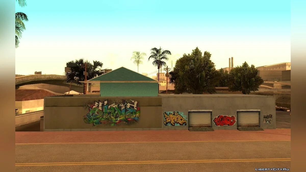 Новый дом Сиджея на Grove Street в стиле GTA 5 / GTA San Andreas