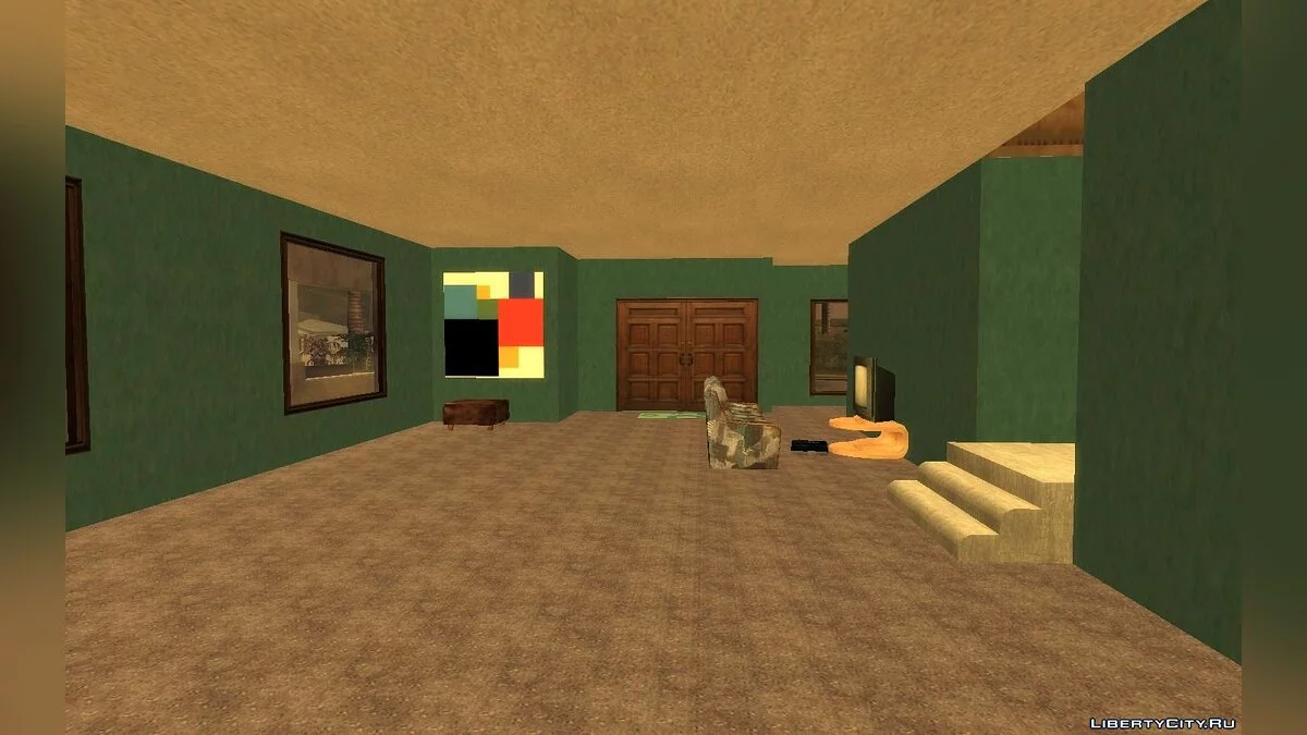 Новый дом Сиджея на Grove Street в стиле GTA 5 / GTA San Andreas