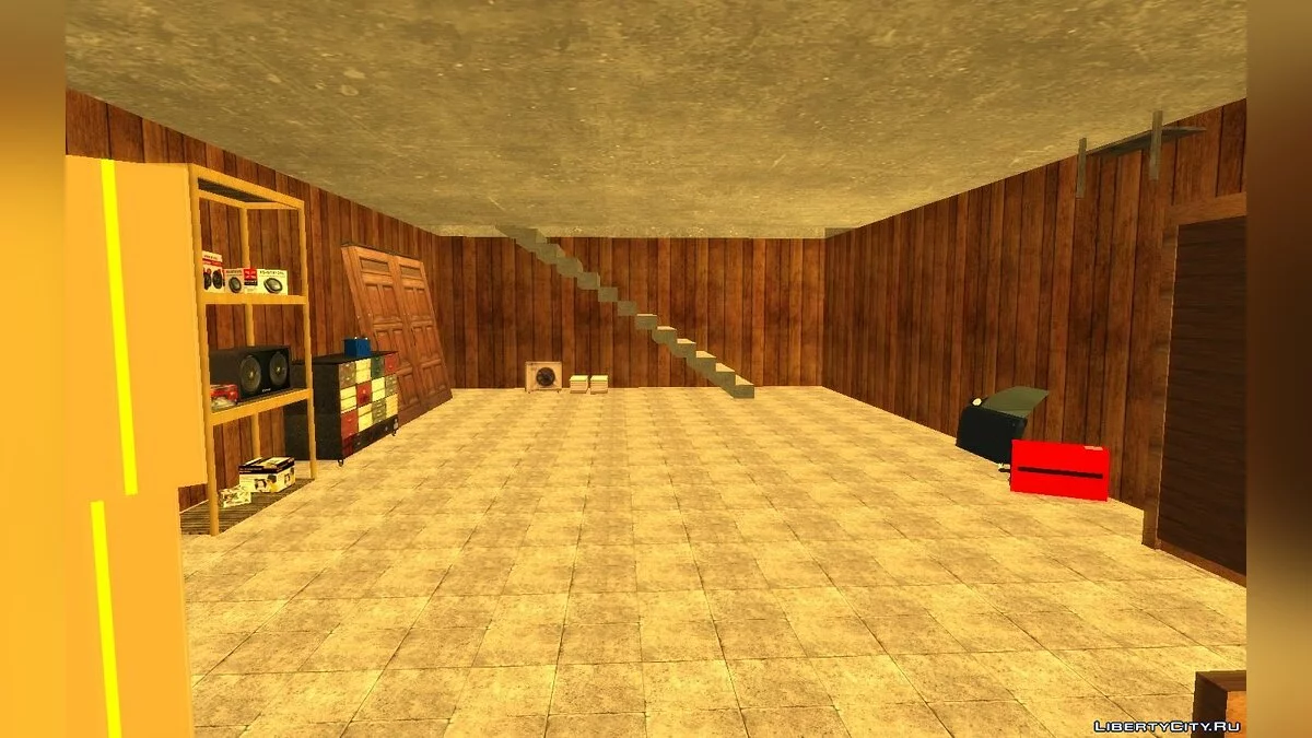 Новый дом Сиджея на Grove Street в стиле GTA 5 / GTA San Andreas
