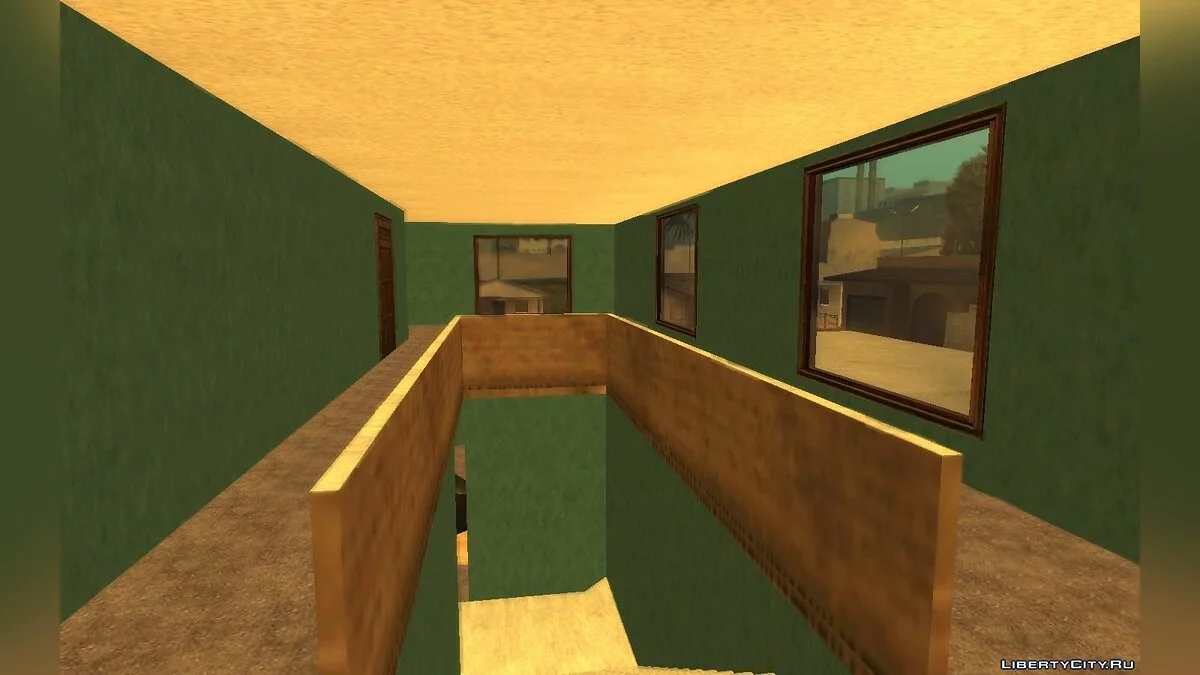 Новый дом Сиджея на Grove Street в стиле GTA 5 / GTA San Andreas