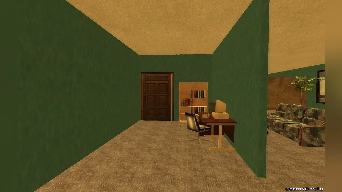 Новый дом Сиджея на Grove Street в стиле GTA 5 / GTA San Andreas