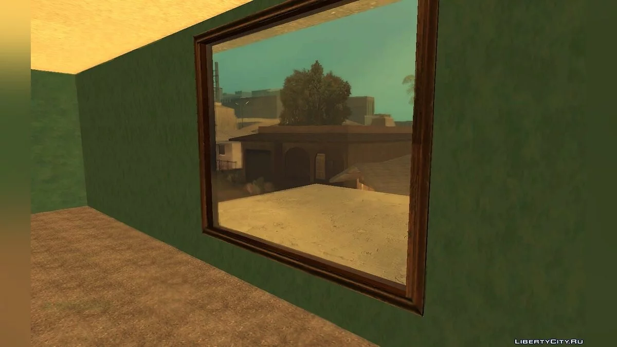 Новый дом Сиджея на Grove Street в стиле GTA 5 / GTA San Andreas