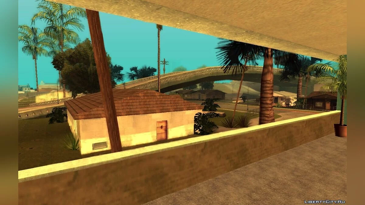 Новый дом Сиджея на Grove Street в стиле GTA 5 / GTA San Andreas