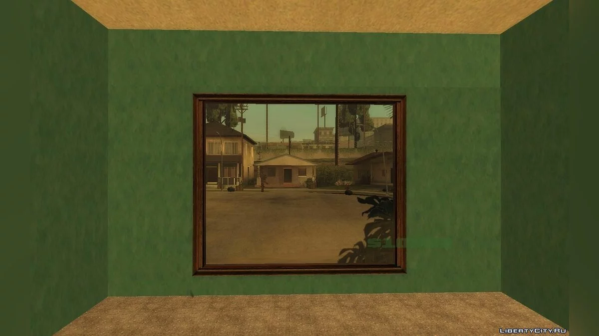 Новый дом Сиджея на Grove Street в стиле GTA 5 / GTA San Andreas