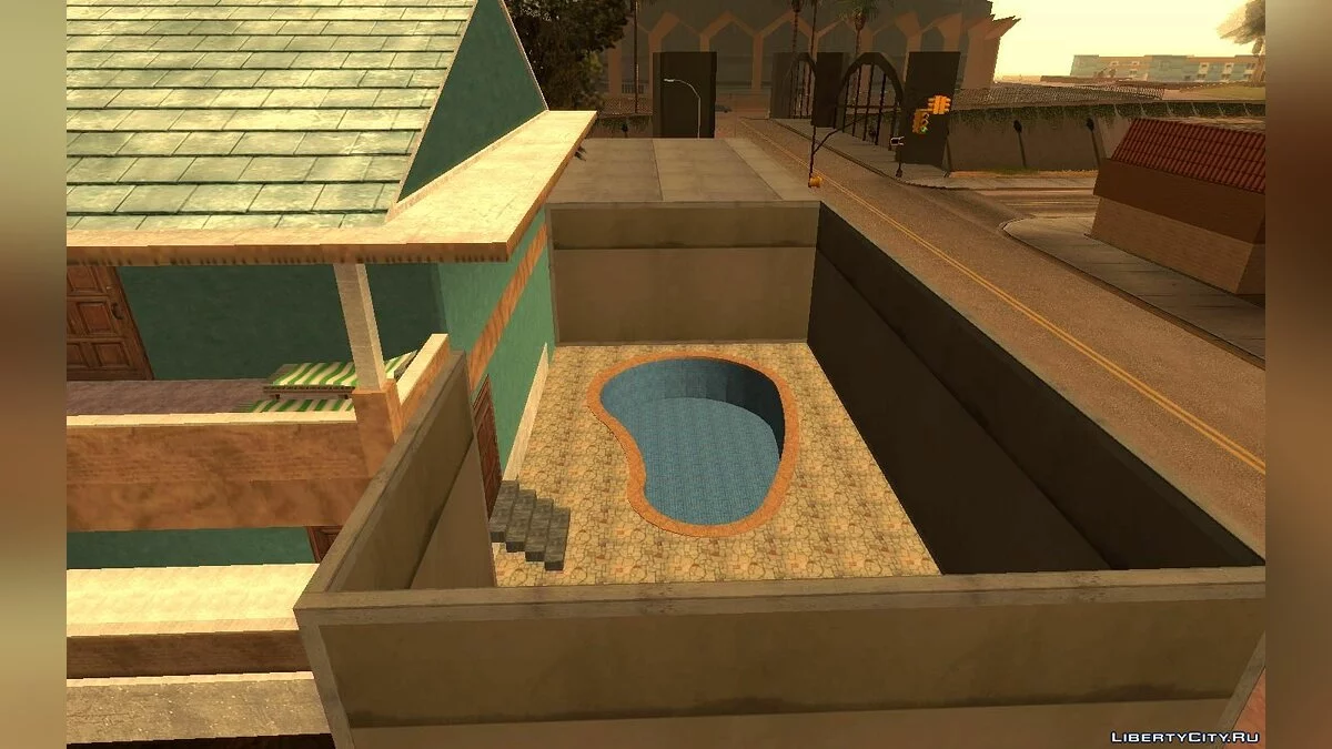 Новый дом Сиджея на Grove Street в стиле GTA 5 / GTA San Andreas