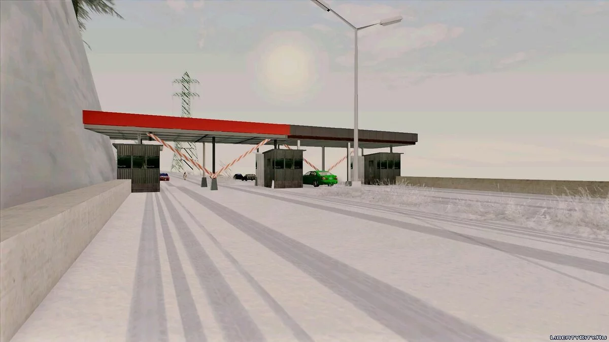 Пост ДПС в округе Флинт / GTA San Andreas