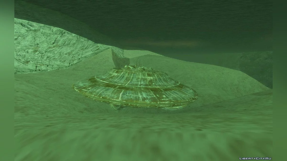 Затонувшее НЛО / GTA San Andreas