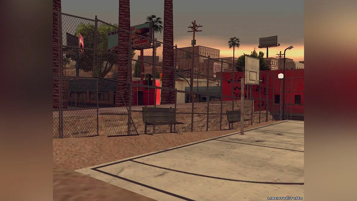 Баскетбольная площадка / GTA San Andreas