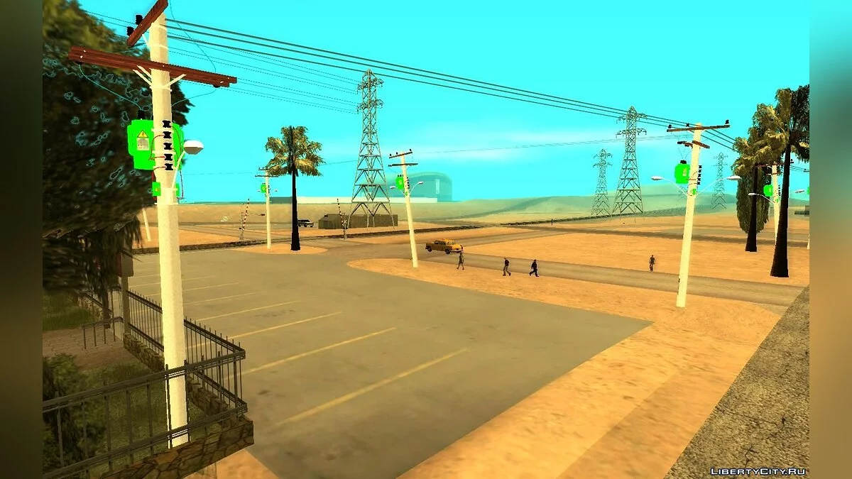 Бразильские фонарные столбы / GTA San Andreas