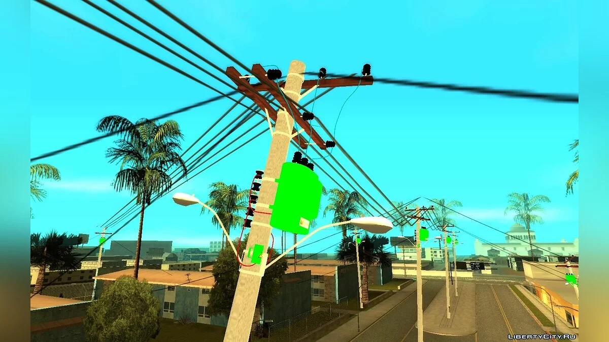 Бразильские фонарные столбы / GTA San Andreas