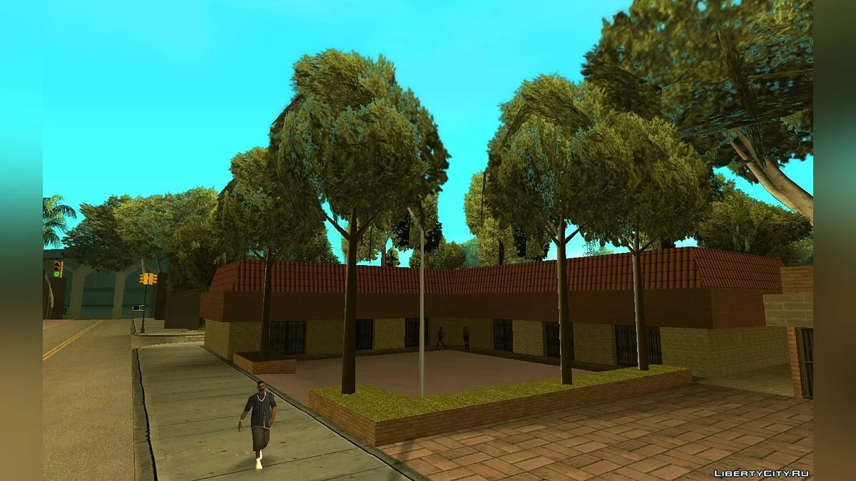 Green Piece v1.37 (больше деревьев) / GTA San Andreas