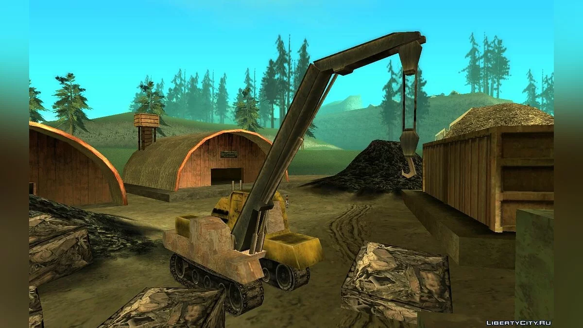 Подъемные краны из Manhunt / GTA San Andreas