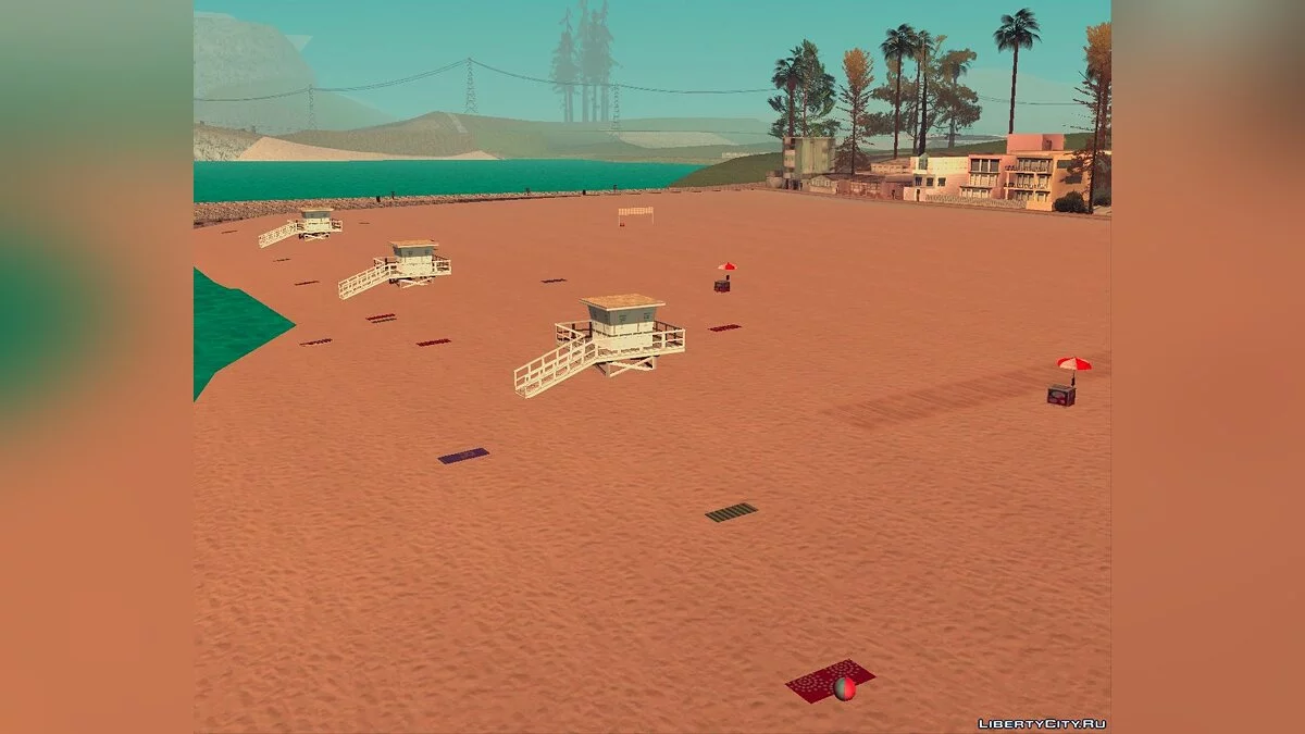 Улучшенный пляж Santa-Maria / GTA San Andreas