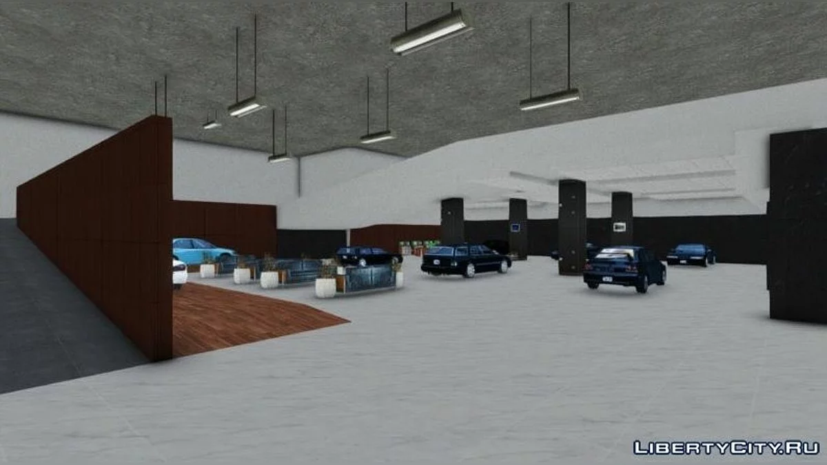 Выставочный зал в Wheel Arch Angels / GTA San Andreas