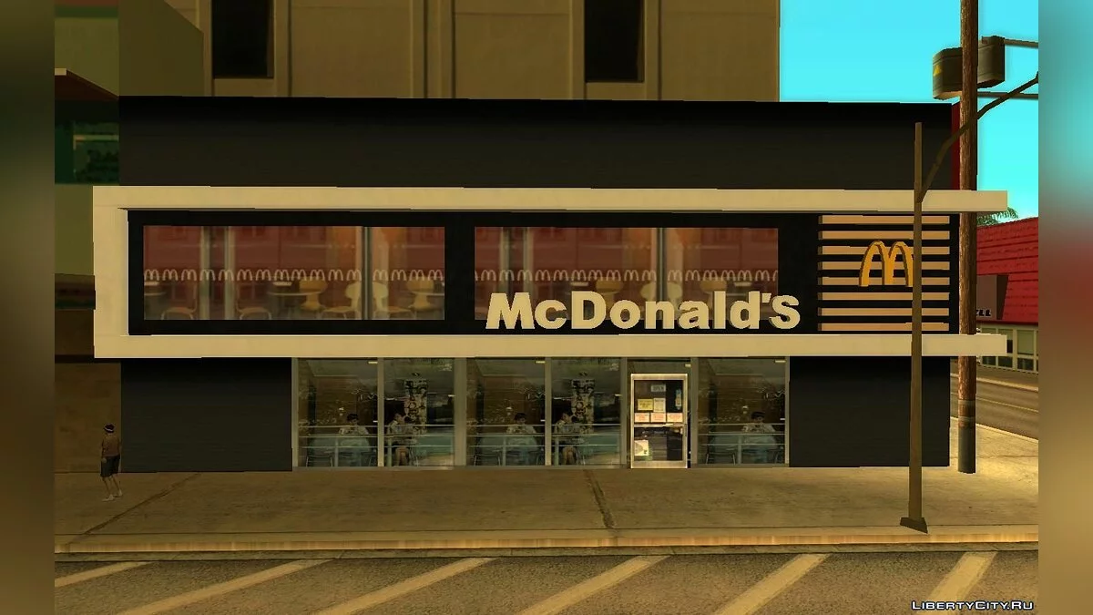 МакДональдз в Лас-Вентурасе  / GTA San Andreas