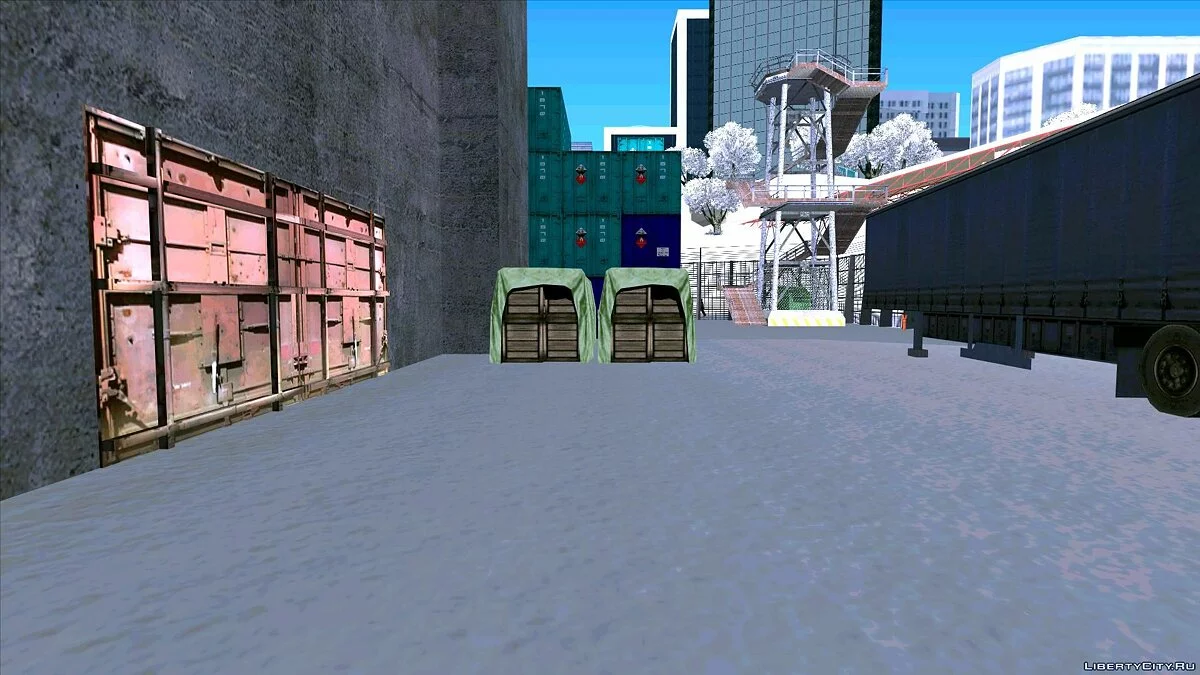 Новая военная база в Сан-Фиерро (REMAKE) / GTA San Andreas