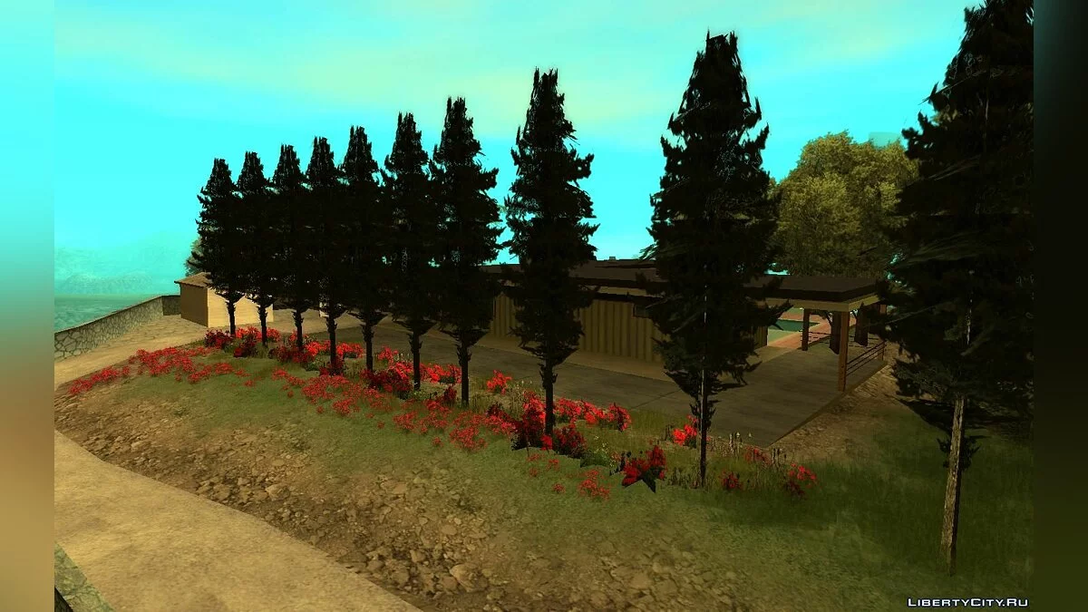 Новый маппинг возле дома Сиджея / GTA San Andreas