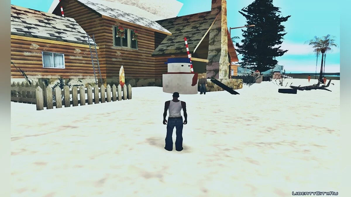 Рождественский дом на пляже Санта-Мария / GTA San Andreas
