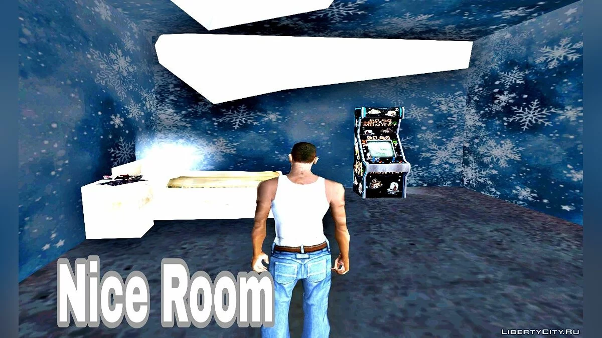 Рождественский дом на пляже Санта-Мария / GTA San Andreas