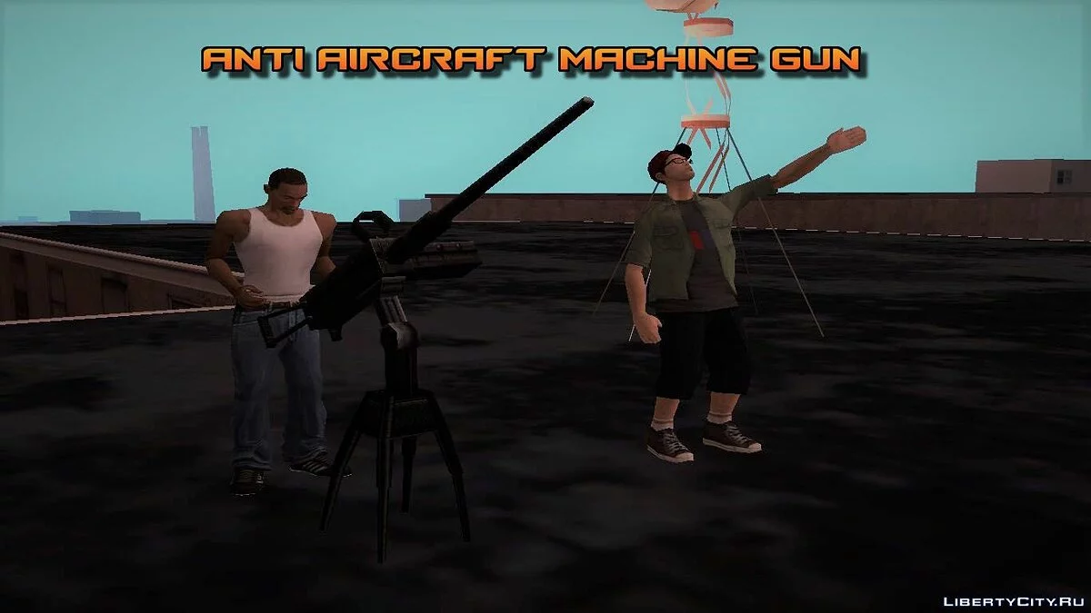 .50 cal Machine Gun - SA style / GTA San Andreas