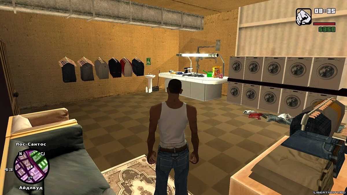LAe: Химчистка и дом Биг Смоука / GTA San Andreas