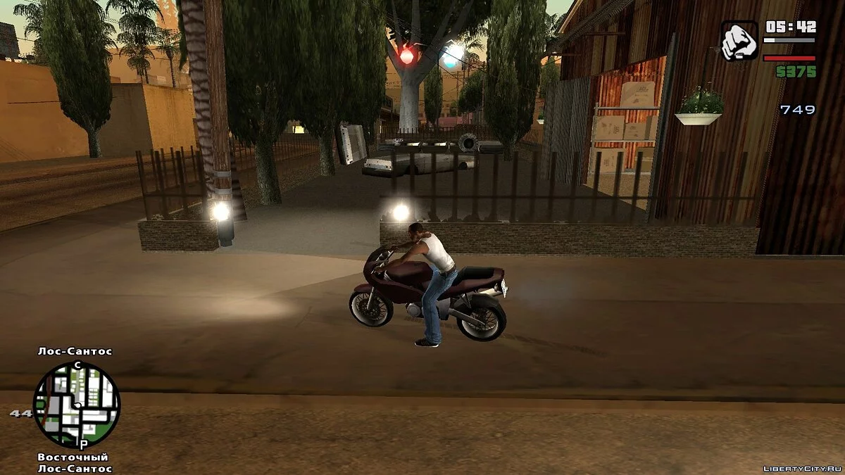 LAe2: Open Garage Mod / GTA San Andreas