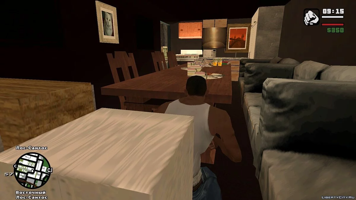 LAe2: Open Garage Mod / GTA San Andreas